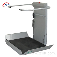 Inclined Wheelchair Lift Platform